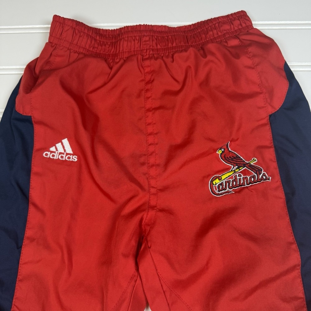St. Louis Cardinals Adidas Toddler‎ 3T Track Pants Red GUC - Picture 4 of 4